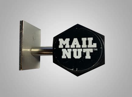 metal protection for private mail boxes|mailnut magnet for metal mailbox.